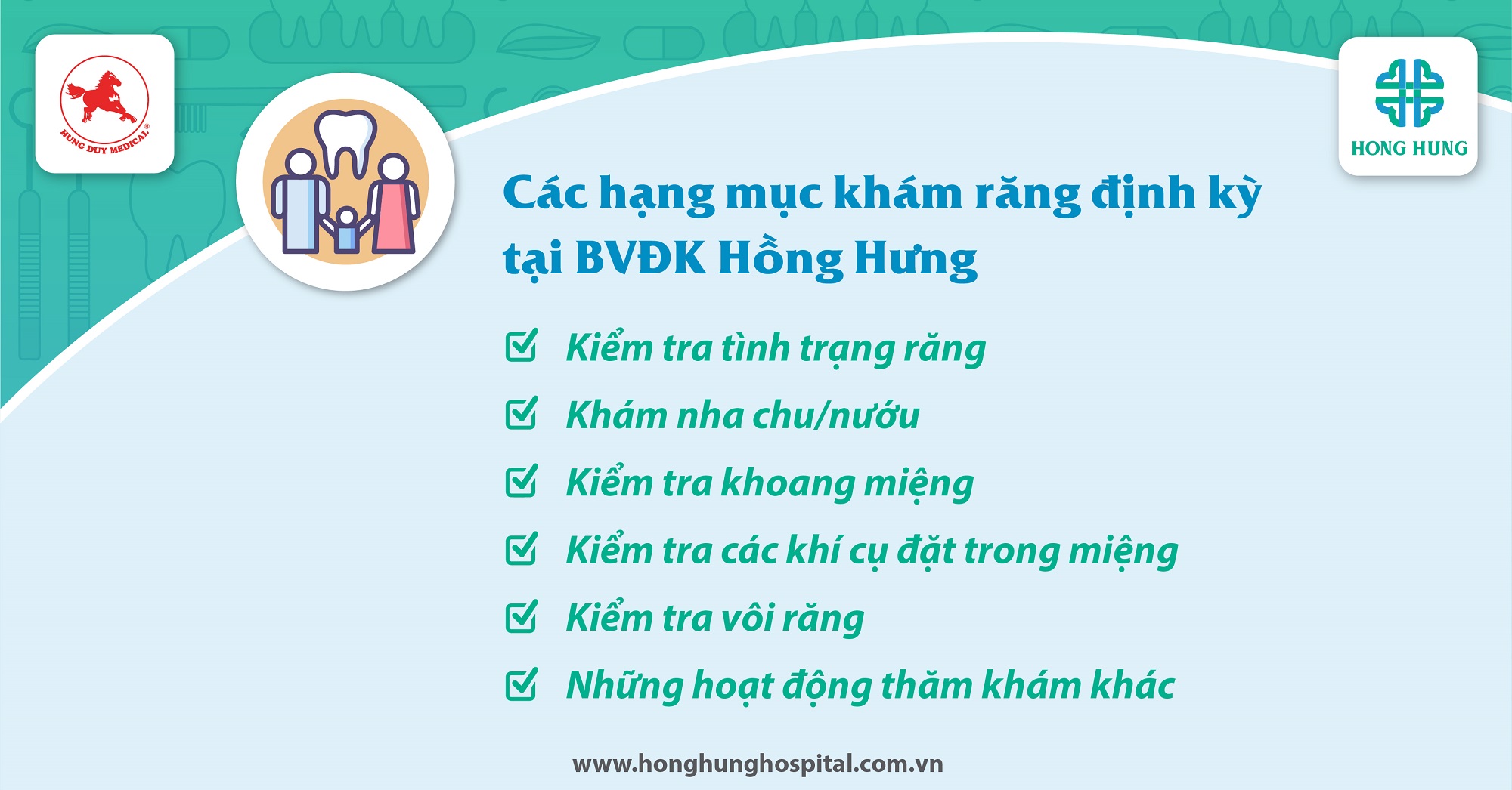 Khám răng định kỳ, giải pháp chăm sóc răng miệng hiệu quả - Hong Hung ...