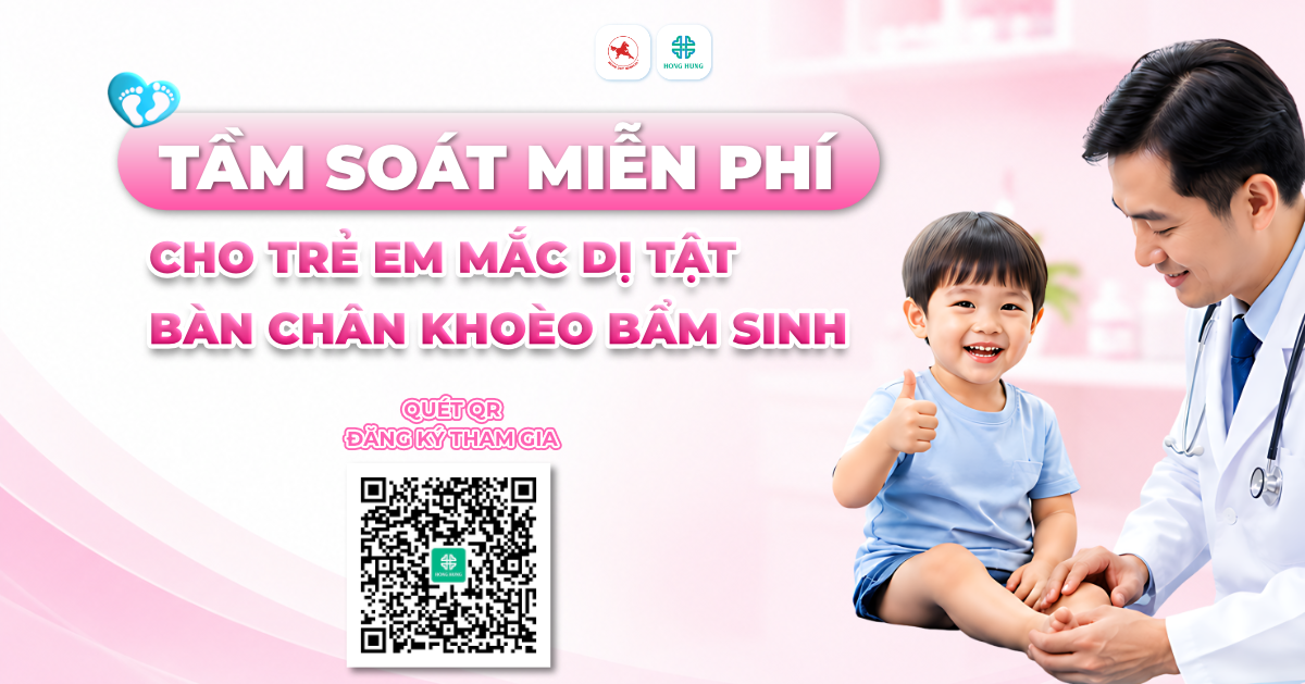 bàn chân khoèo